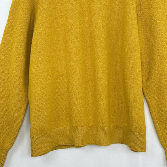 Banana Republic Men’s Knit Sweater Crew Neck Mustard Size 2XL - Picture 11 of 16